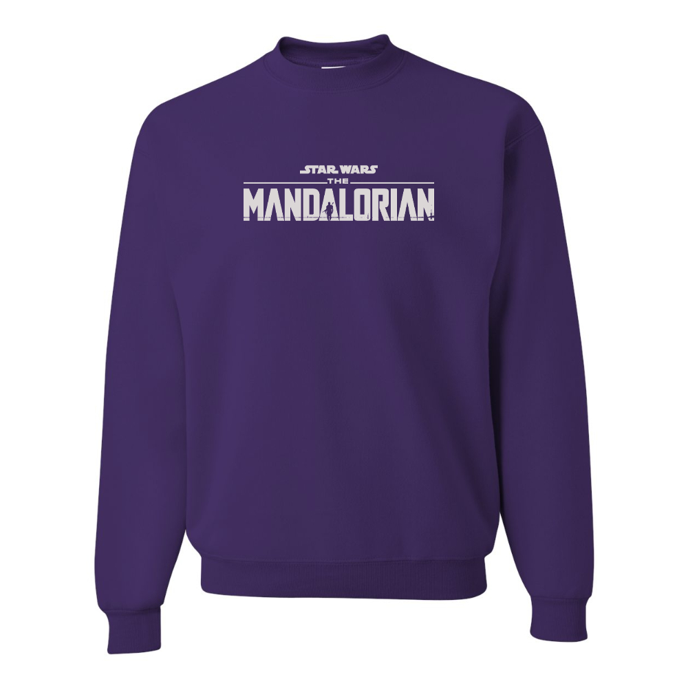 Men's Star Wars The Mandalorian JERZEES NuBlend Crewneck Sweatshirt