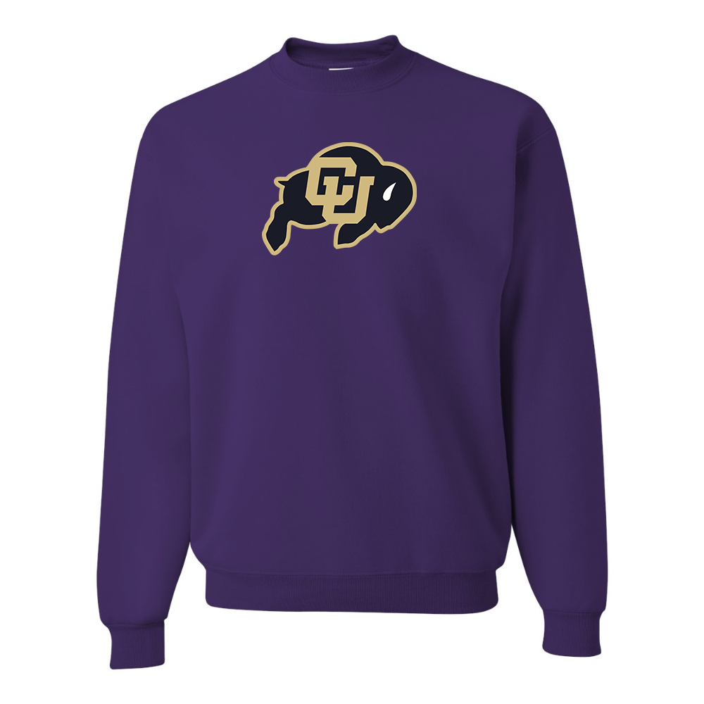 Men's  Colorado Buffaloes JERZEES NuBlend Crewneck Sweatshirt