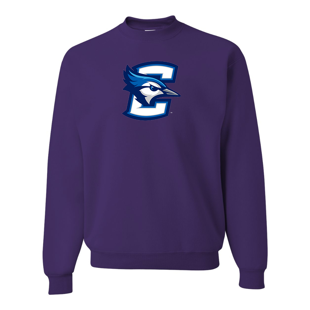 Men's  Creighton Bluejays JERZEES NuBlend Crewneck Sweatshirt