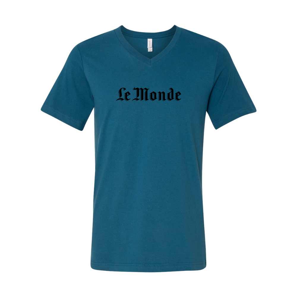 Le Monde  BELLA  CANVAS - Jersey V-Neck T-Shirt