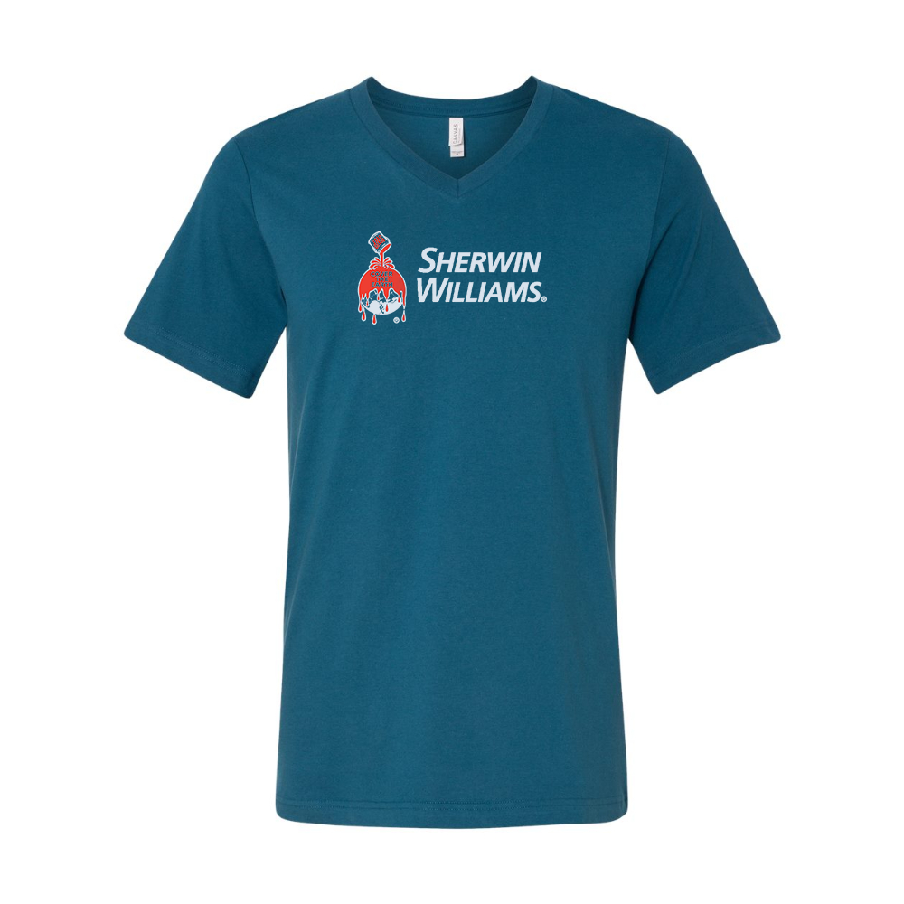 Sherwin Williams BELLA  CANVAS - Jersey V-Neck T-Shirt