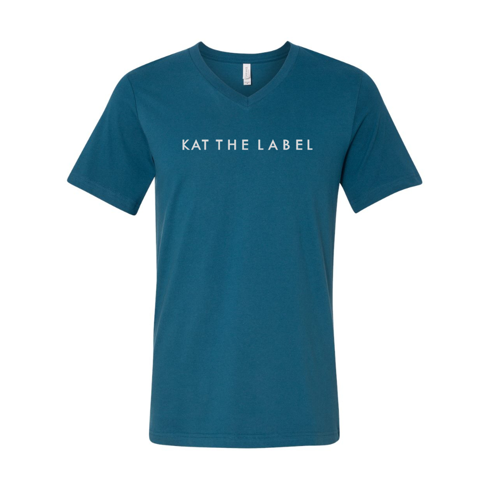 Kat The Label BELLA  CANVAS - Jersey V-Neck T-Shirt