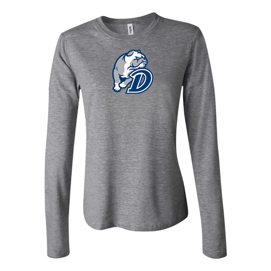BELLA CANVAS Drake Bulldogs Jersey Long Sleeve Tee
