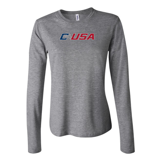BELLA CANVAS   Conference USAl  Jersey Long Sleeve Tee