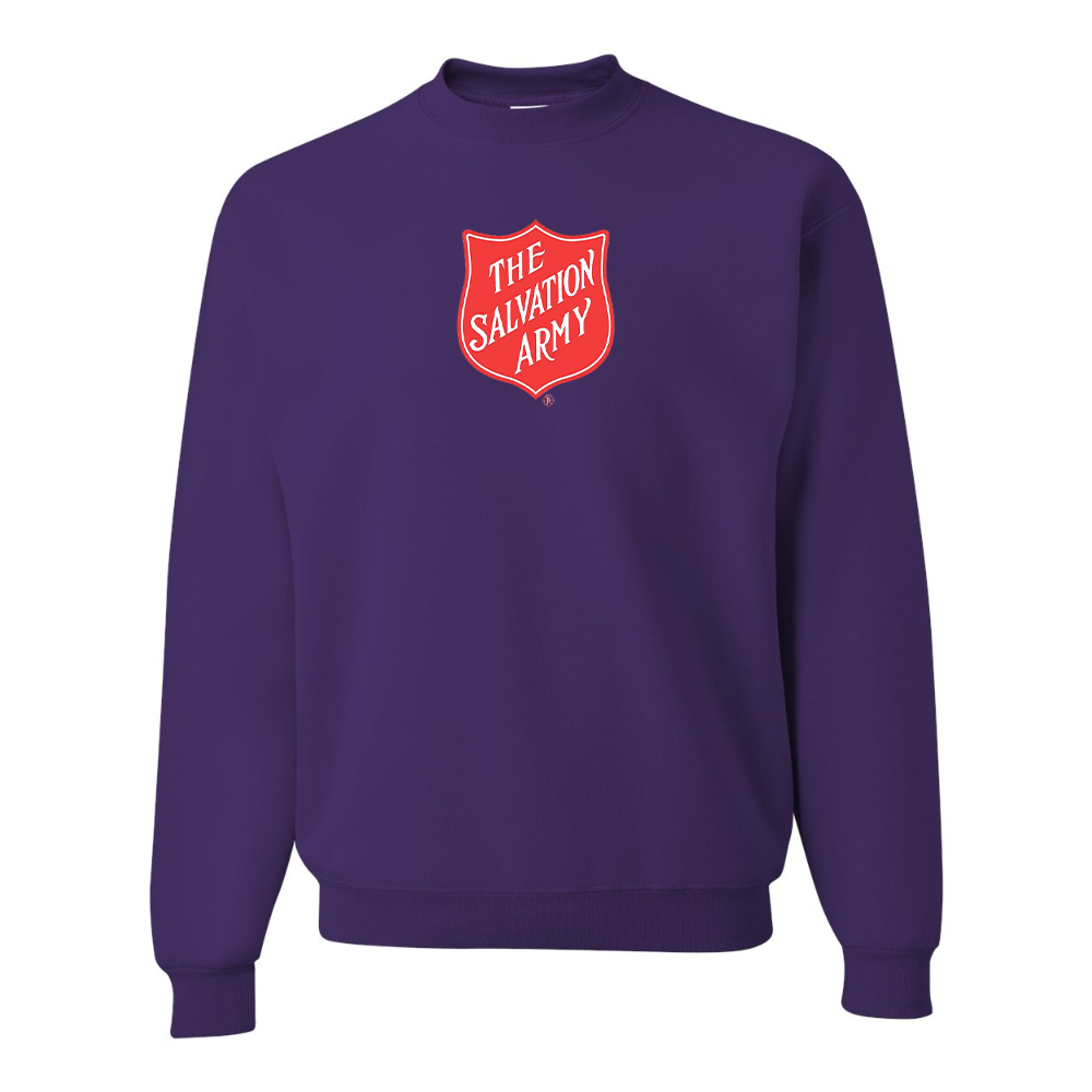 Men's  The Salvation Army JERZEES NuBlend Crewneck Sweatshirt