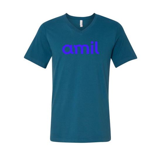 Amil  BELLA  CANVAS - Jersey V-Neck T-Shirt