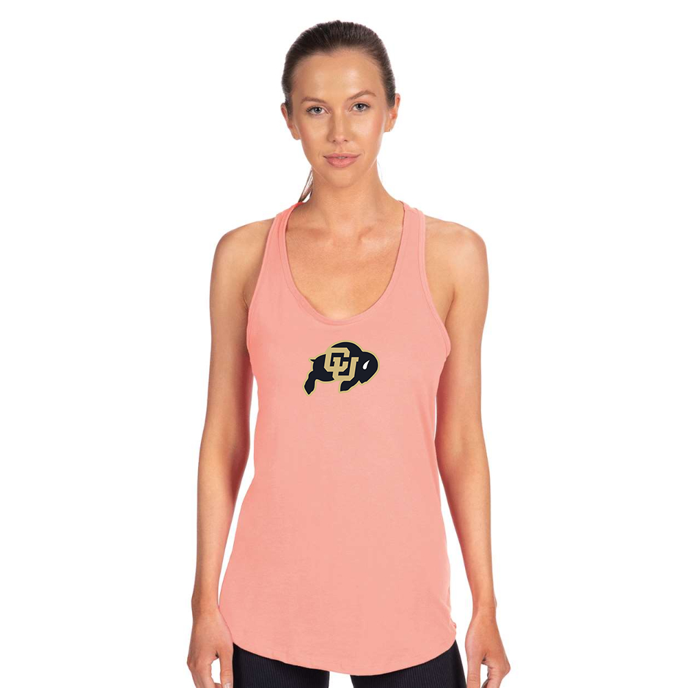 Women's  Colorado Buffaloes  Next Level Ideal Racerback Tank