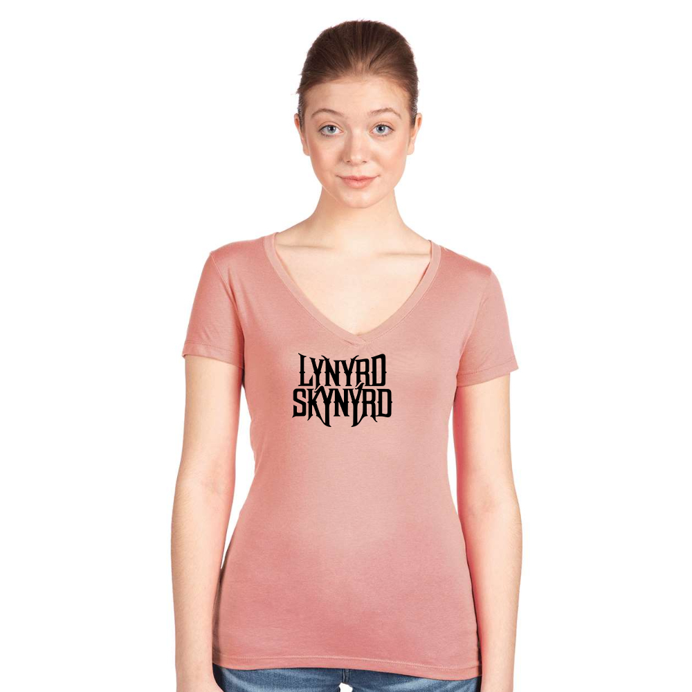 Women's Lynyrd Skynyrd   Next Level V-Neck T-Shirt