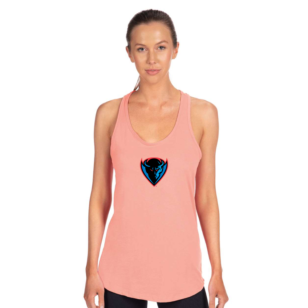 Women's  DePaul Blue Demons Next Level Ideal Racerback Tank