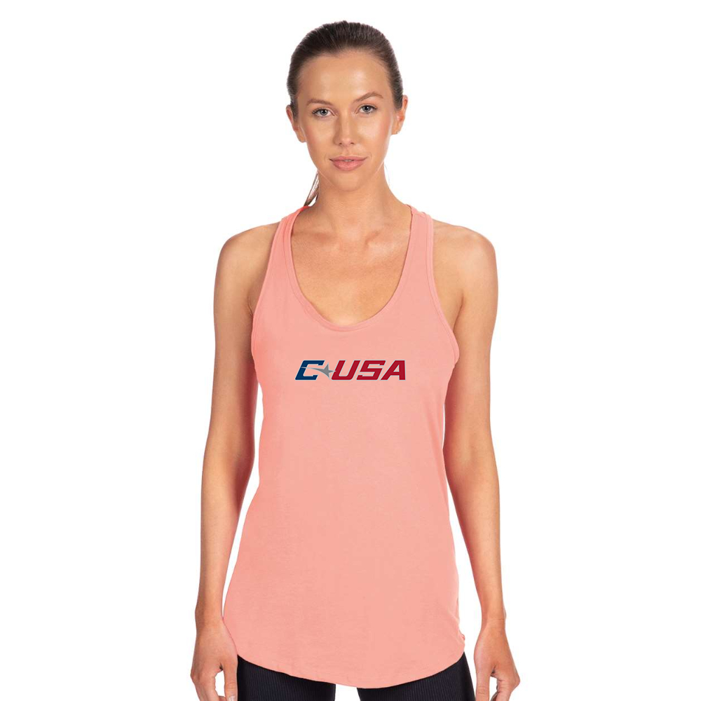 Women's Conference USAl   Next Level Ideal Racerback Tank