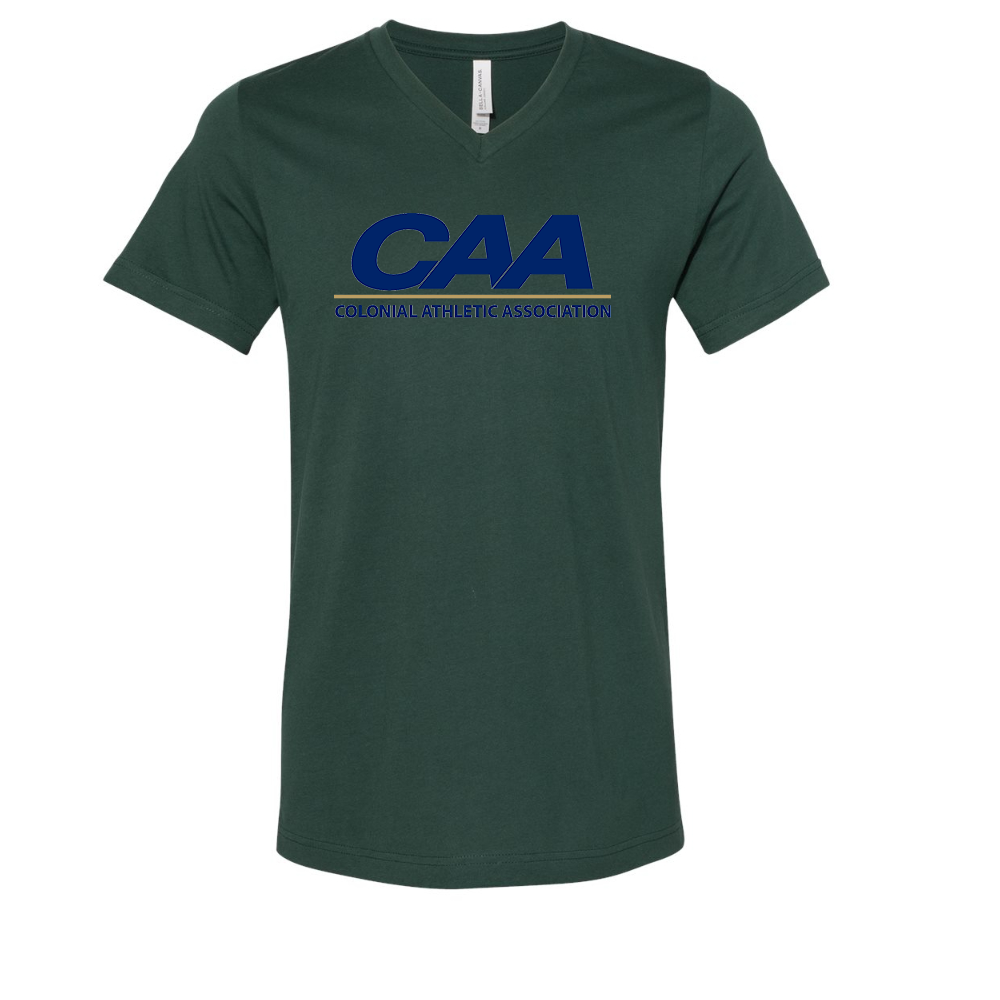 Colonial Athletic Association BELLA  CANVAS - Jersey V-Neck T-Shirt