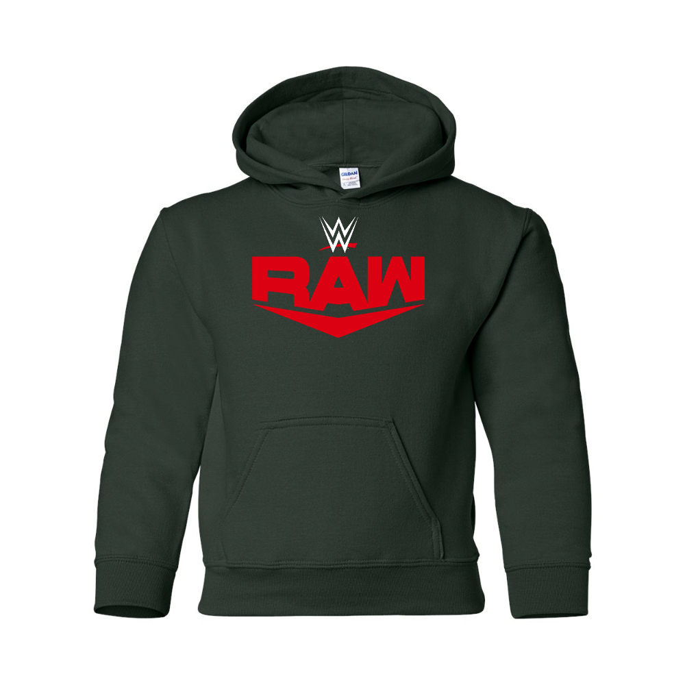 Youth  WWE Raw   Gildan Heavy Blend  Hooded Sweatshirt