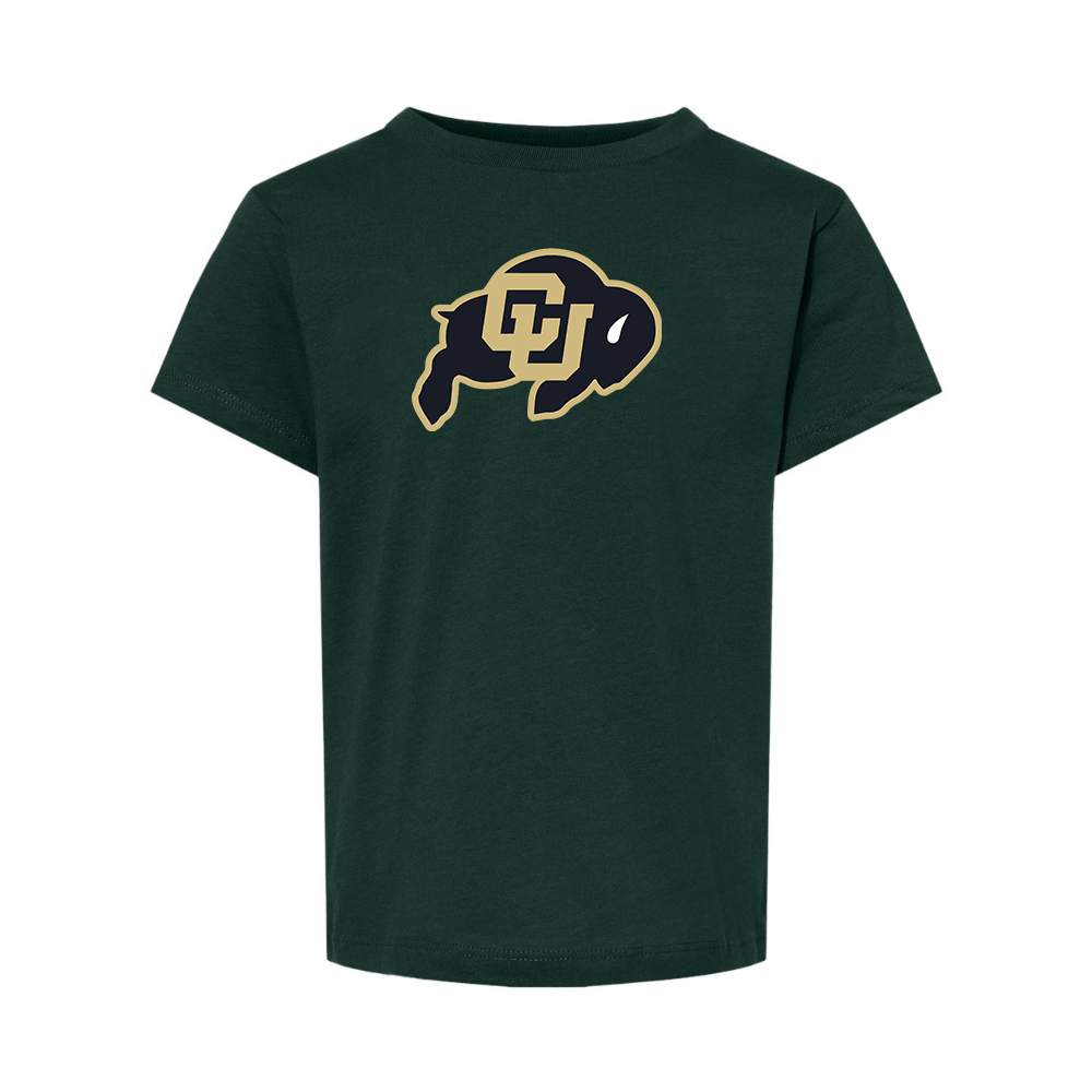 Colorado Buffaloes  BELLA  CANVAS Toddler Jersey Tee