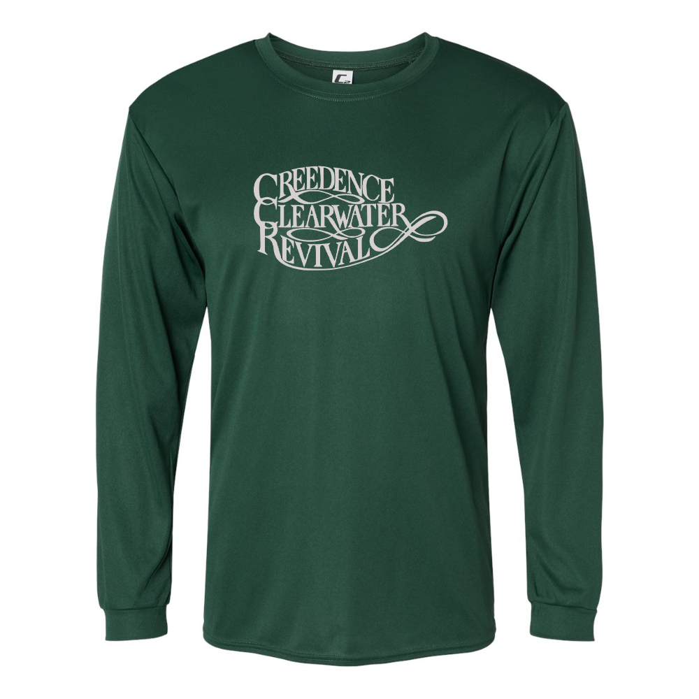 Men's Creedence Clearwater Revival Performance Long Sleeve T-Shirt
