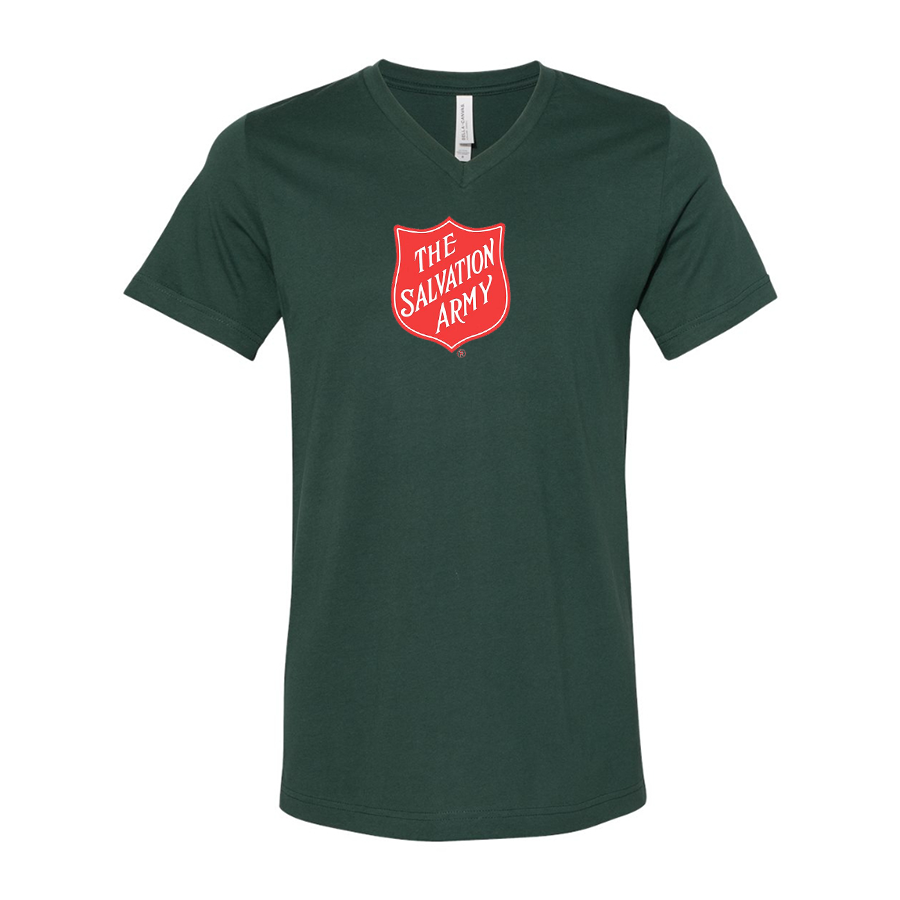 The Salvation Army BELLA  CANVAS - Jersey V-Neck T-Shirt