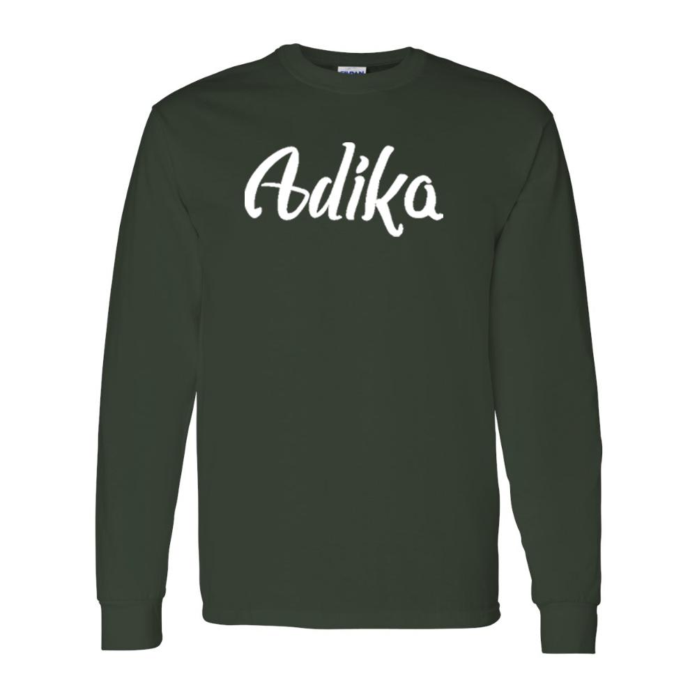 Men's Adika  Gildan Heavy Cotton Long Sleeve T-Shirt