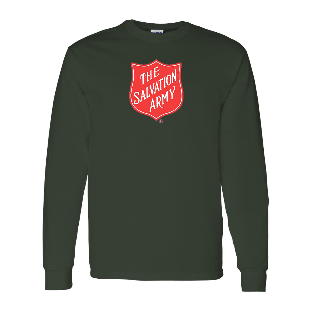 Men's  The Salvation Army  Gildan Heavy Cotton Long Sleeve T-Shirt