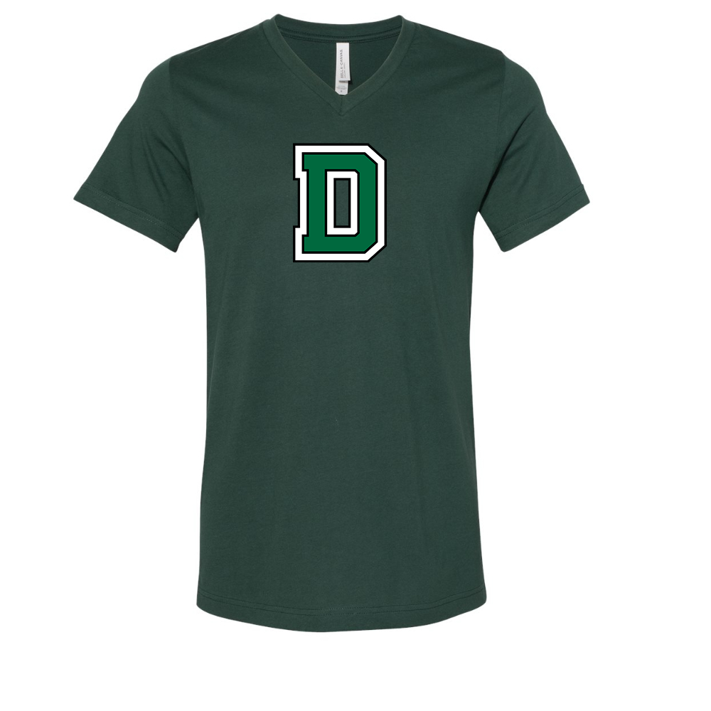 Dartmouth Big Green BELLA  CANVAS - Jersey V-Neck T-Shirt