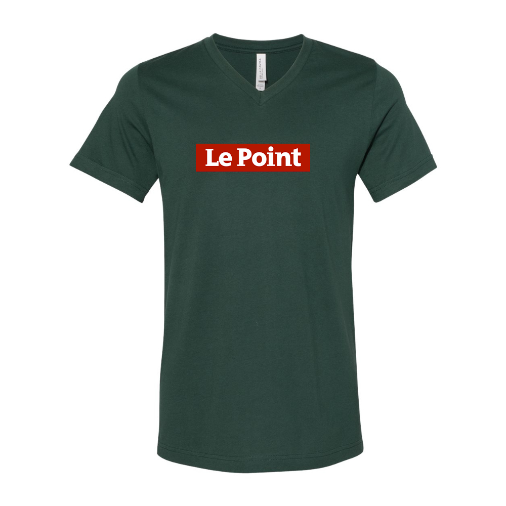 Le Point BELLA  CANVAS - Jersey V-Neck T-Shirt