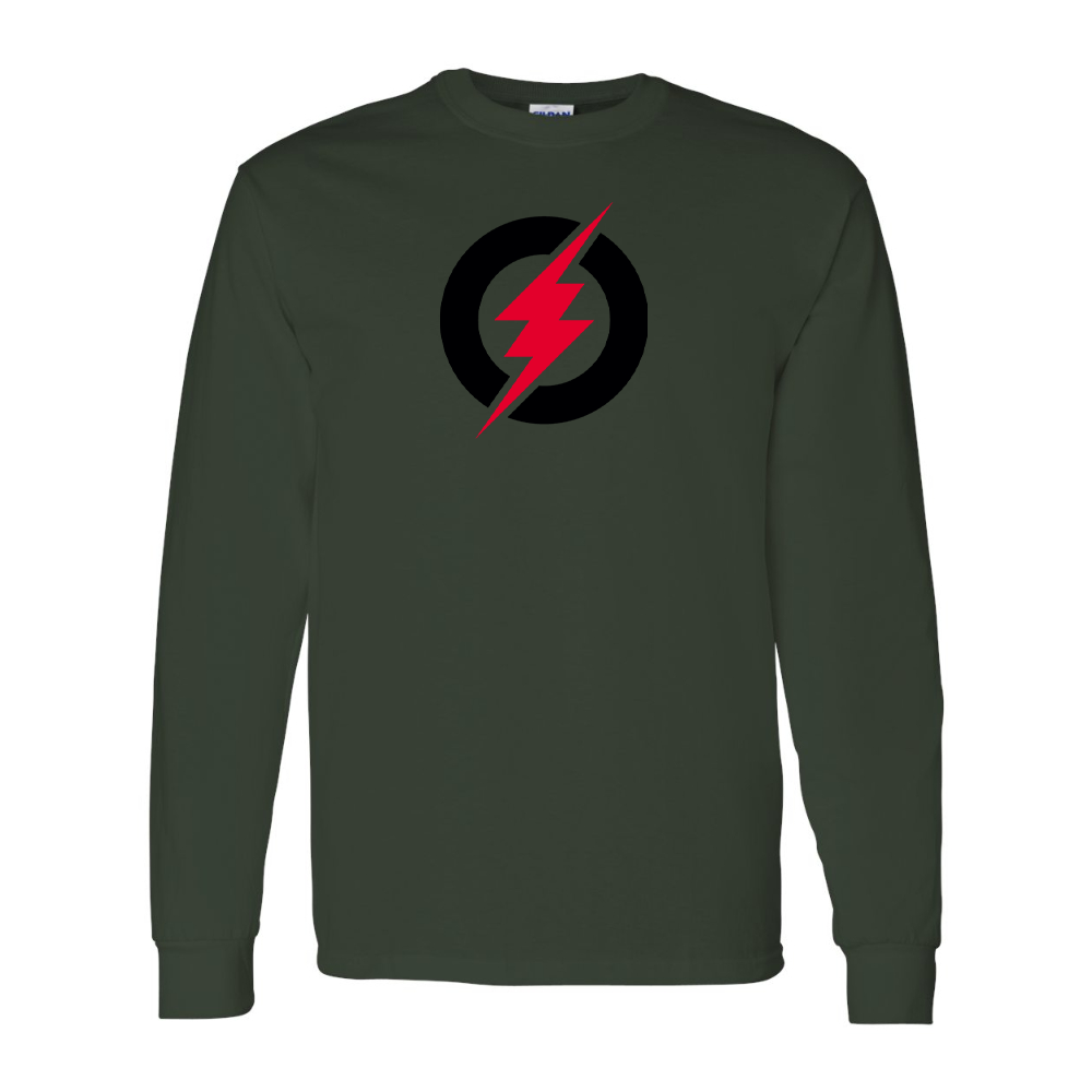 Men's Rayovac Lightning Gildan Heavy Cotton Long Sleeve T-Shirt
