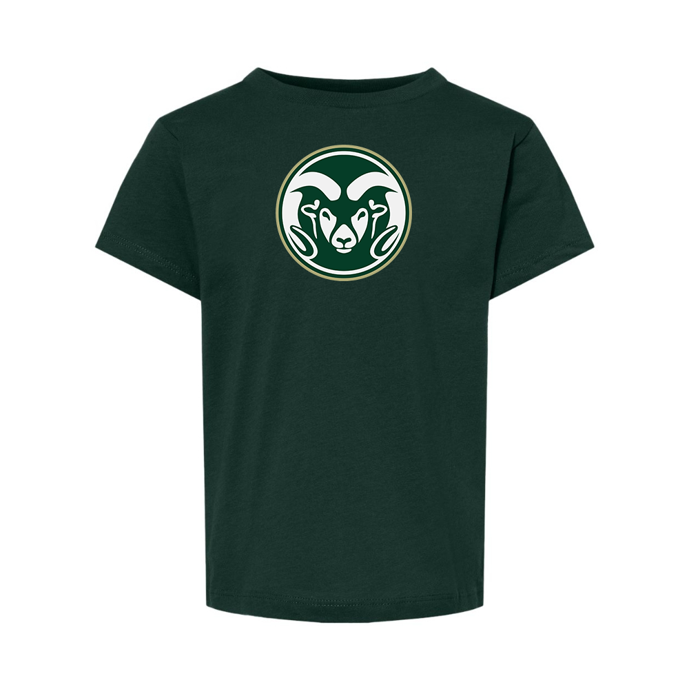Colorado State Rams BELLA  CANVAS Toddler Jersey Tee