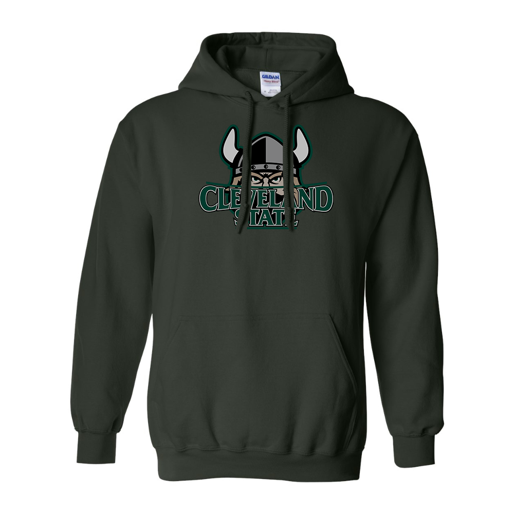 Men's Cleveland State Vikings  Gildan  Heavy Blend Hooded Sweatshirt