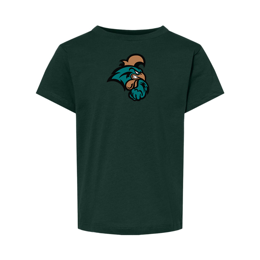 Coastal Carolina Chanticleers BELLA  CANVAS Toddler Jersey Tee
