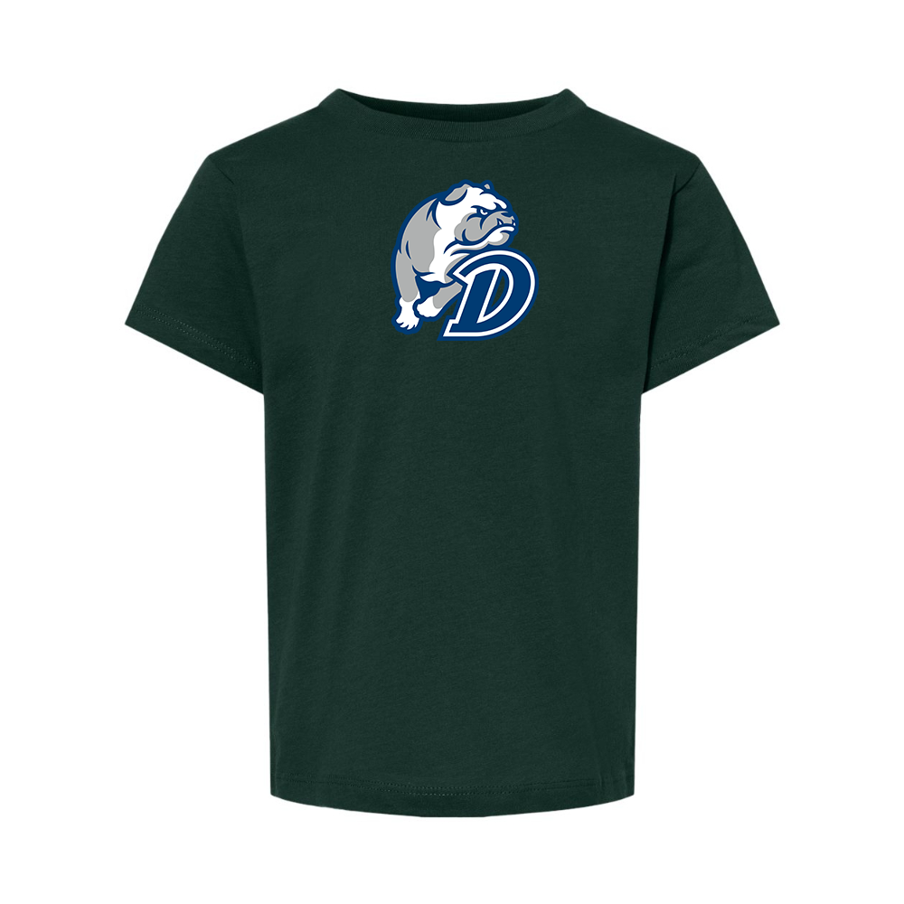 Drake Bulldogs BELLA  CANVAS Toddler Jersey Tee