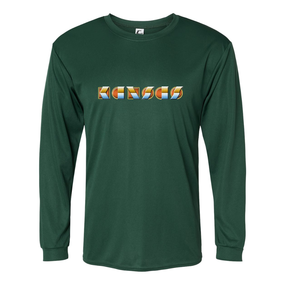 Men's Kansas Performance Long Sleeve T-Shirt
