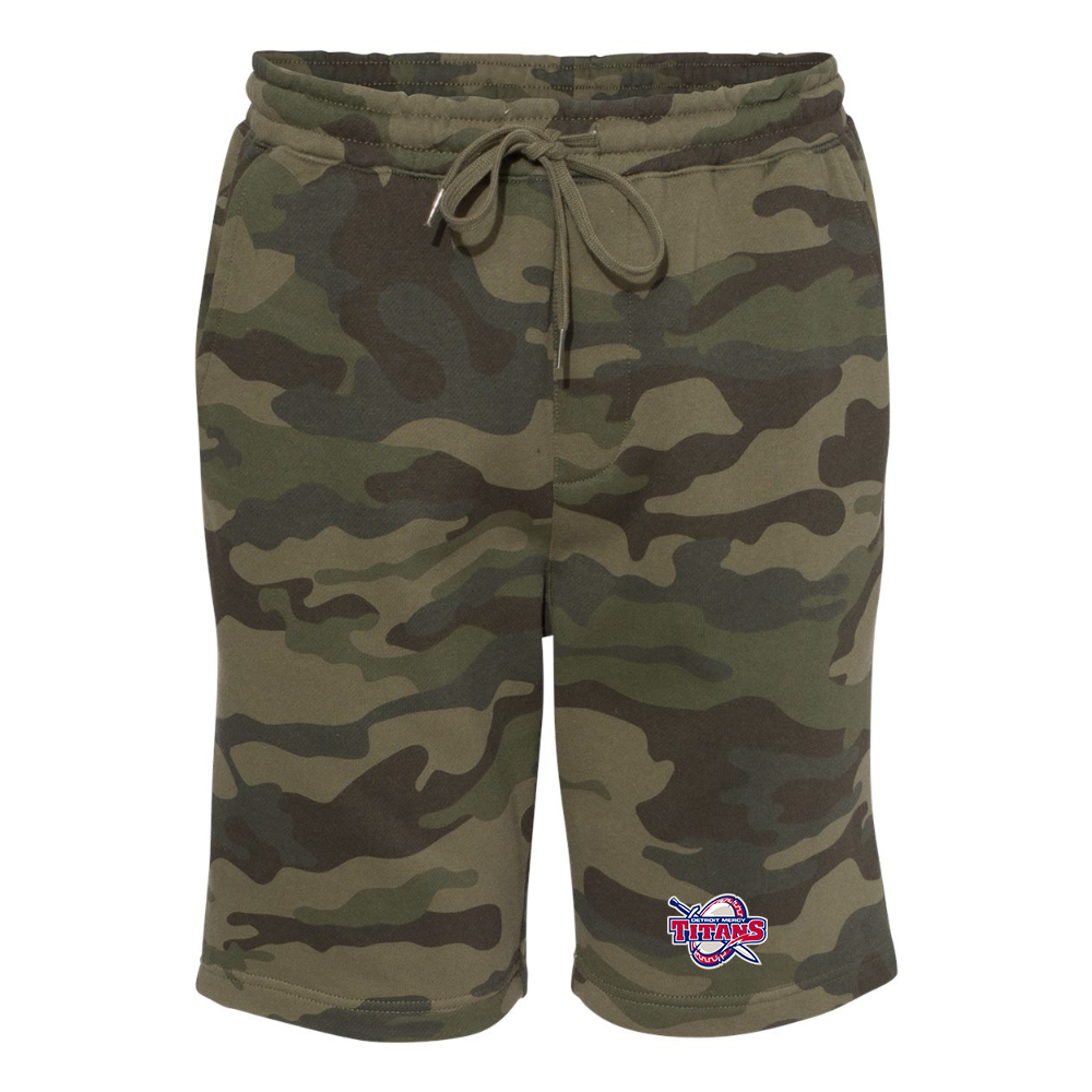 Men's Detroit Titans  Independent Trading Co Midweight Fleece Short