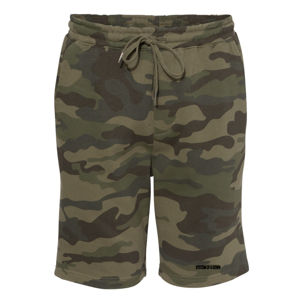 Men's System Of A Down  Independent Trading Co Midweight Fleece Short