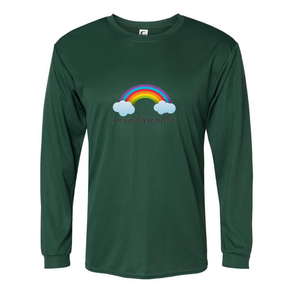 Men's Ça va bien aller Performance Long Sleeve T-Shirt