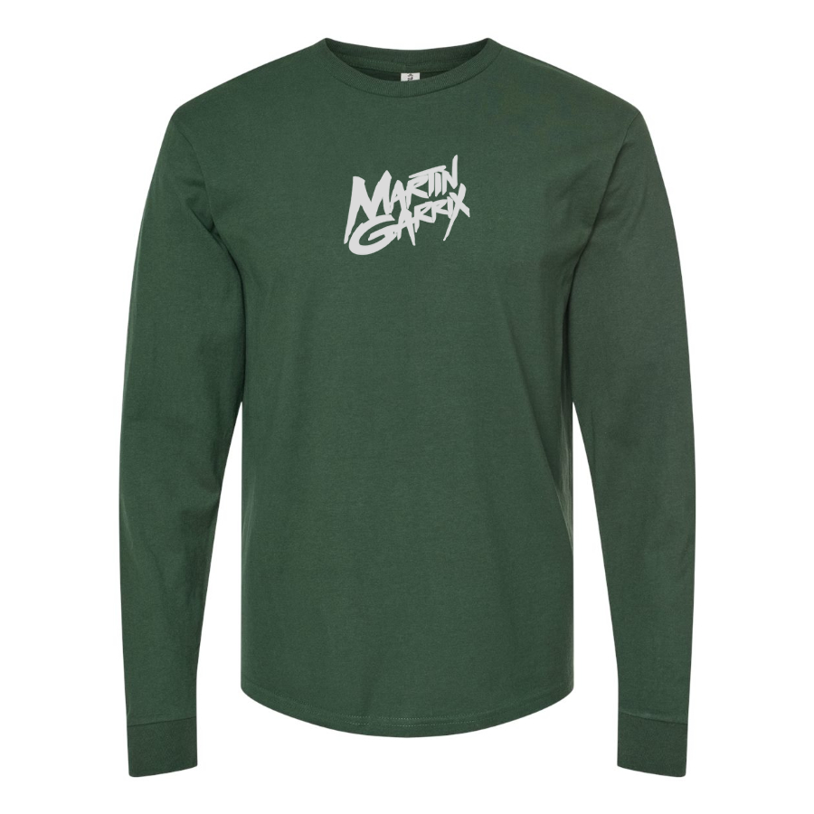 Men's Martin Garrix  Logo Cotton Long Sleeve T-Shirt