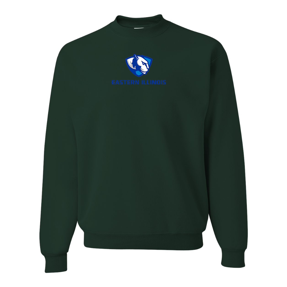 Men's Eastern Illinois Panthers JERZEES NuBlend Crewneck Sweatshirt