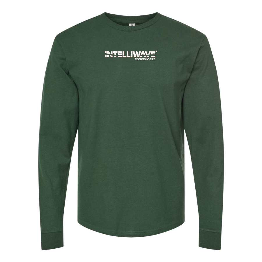 Men's Intelliwave Technologies Logo Cotton Long Sleeve T-Shirt