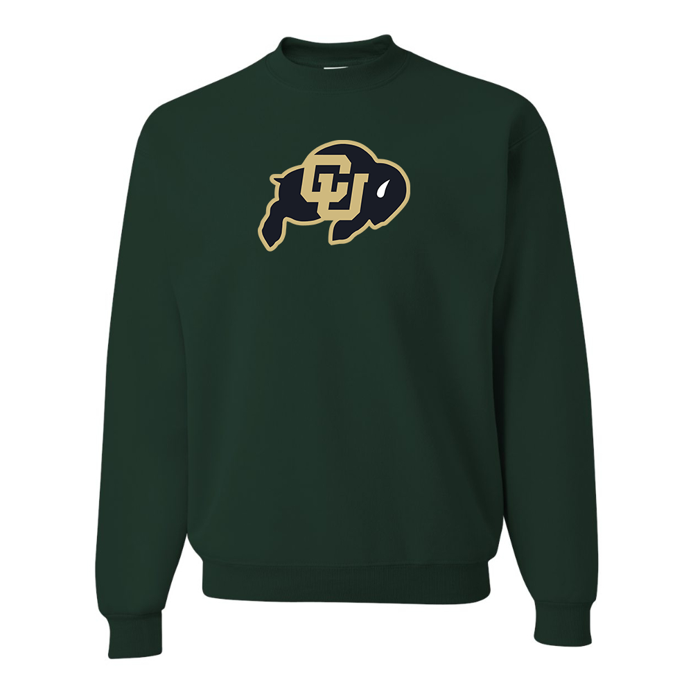 Men's  Colorado Buffaloes JERZEES NuBlend Crewneck Sweatshirt