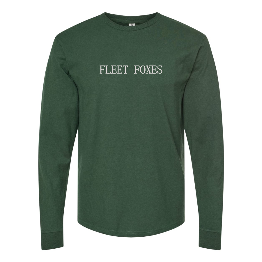 Men's Fleet Foxes Cotton Long Sleeve T-Shirt