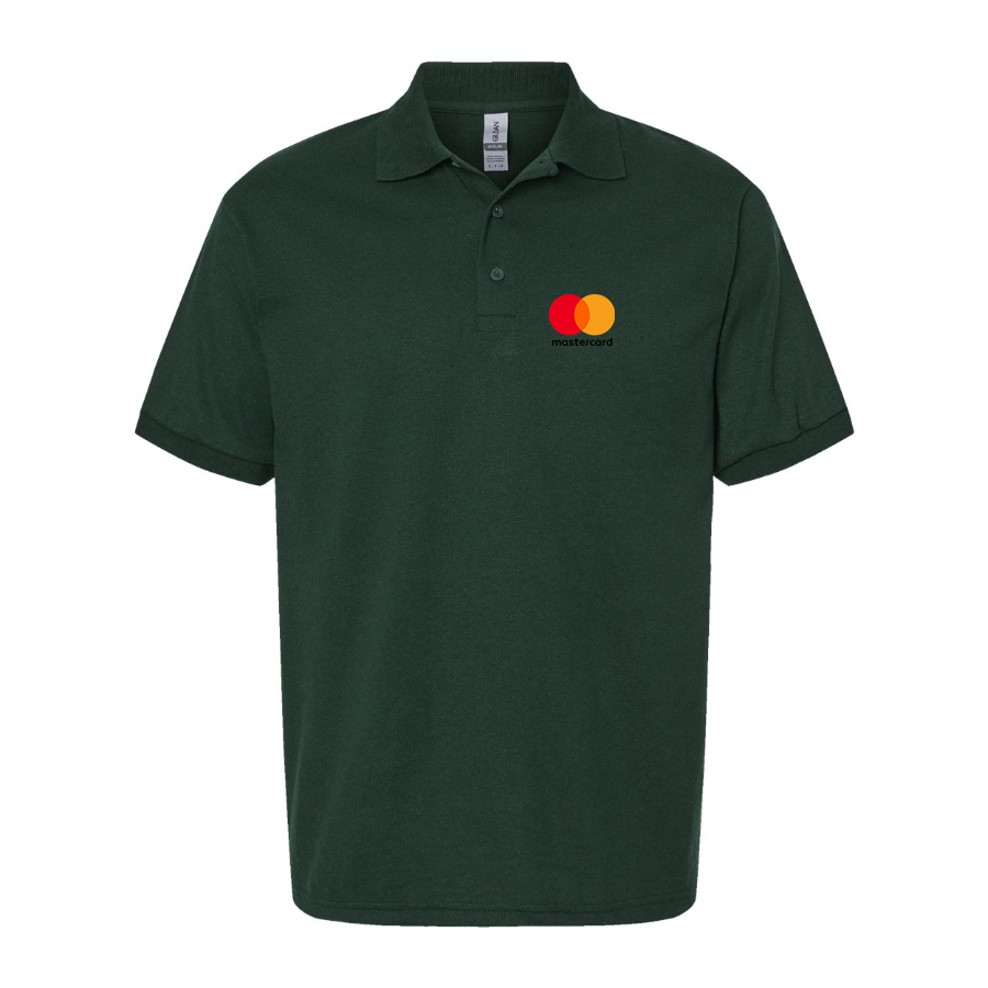 Men's Mastercard Logo  Dry Blend Polo