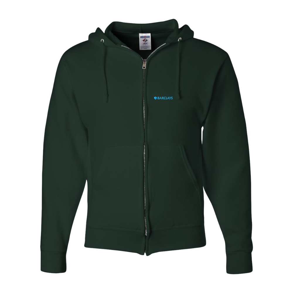 Men's  Barclays JERZEES NuBlend Full-Zip Hooded Sweatshirt