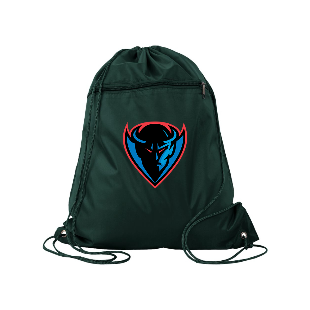 DePaul Blue Demons  Q-Tees - Polyester Cinchpack