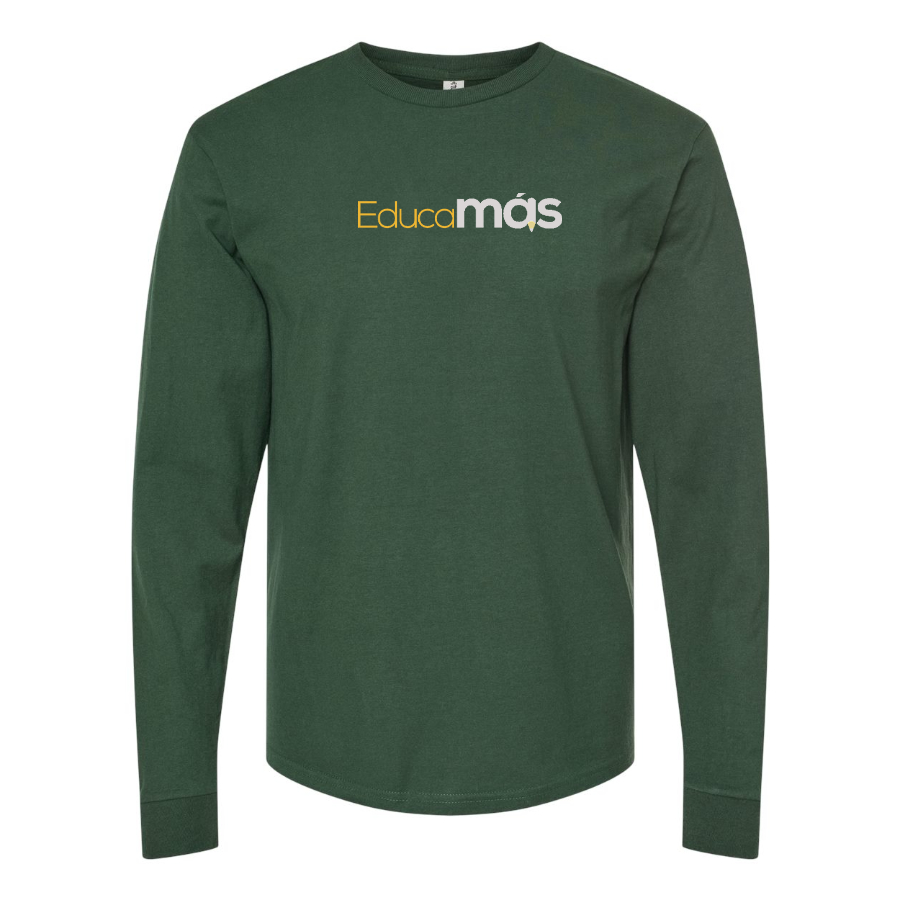 Men's EducaMAS Logo Cotton Long Sleeve T-Shirt