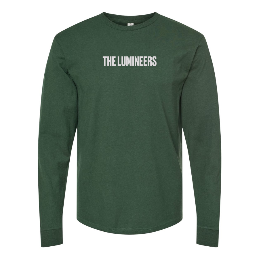 Men's The Lumineers Logo Cotton Long Sleeve T-Shirt