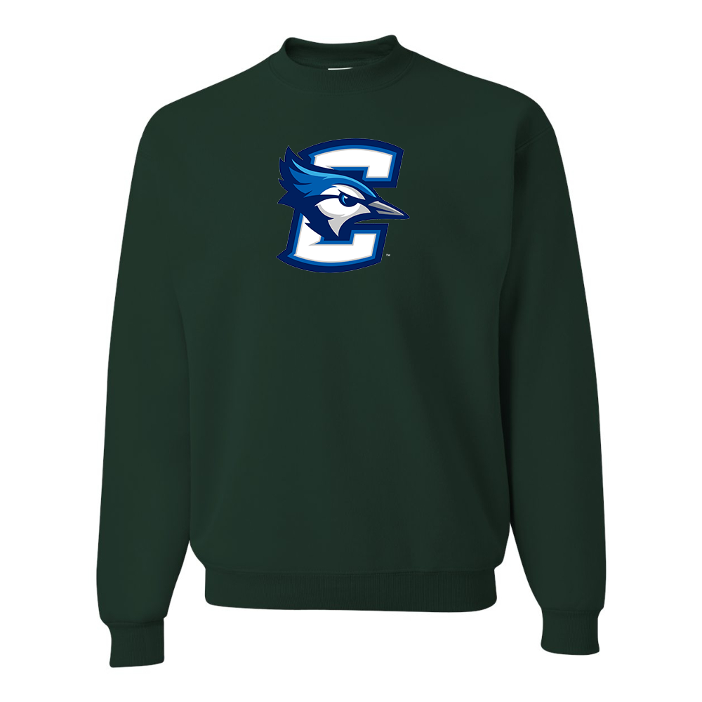 Men's  Creighton Bluejays JERZEES NuBlend Crewneck Sweatshirt
