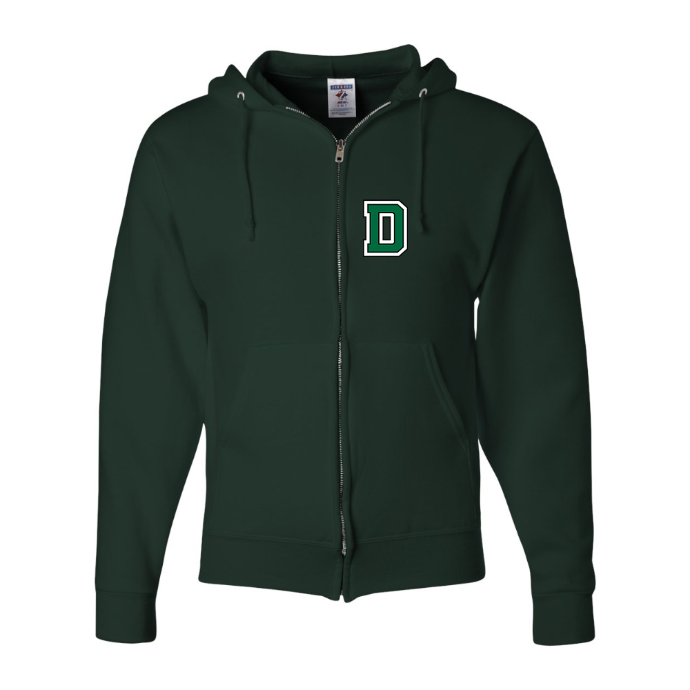 Men's Dartmouth Big Green JERZEES NuBlend Full-Zip Hooded Sweatshirt