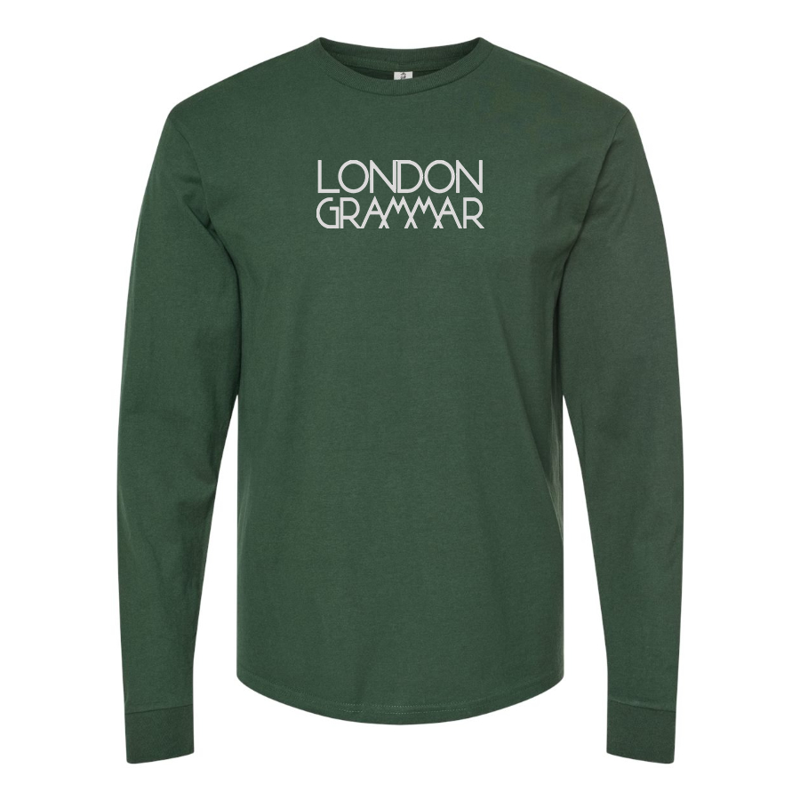 Men's London Grammar  Logo Cotton Long Sleeve T-Shirt