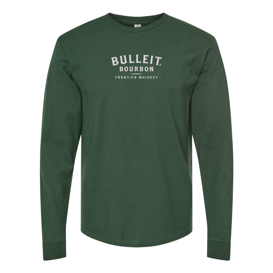 Men's Bulleit Logo Cotton Long Sleeve T-Shirt