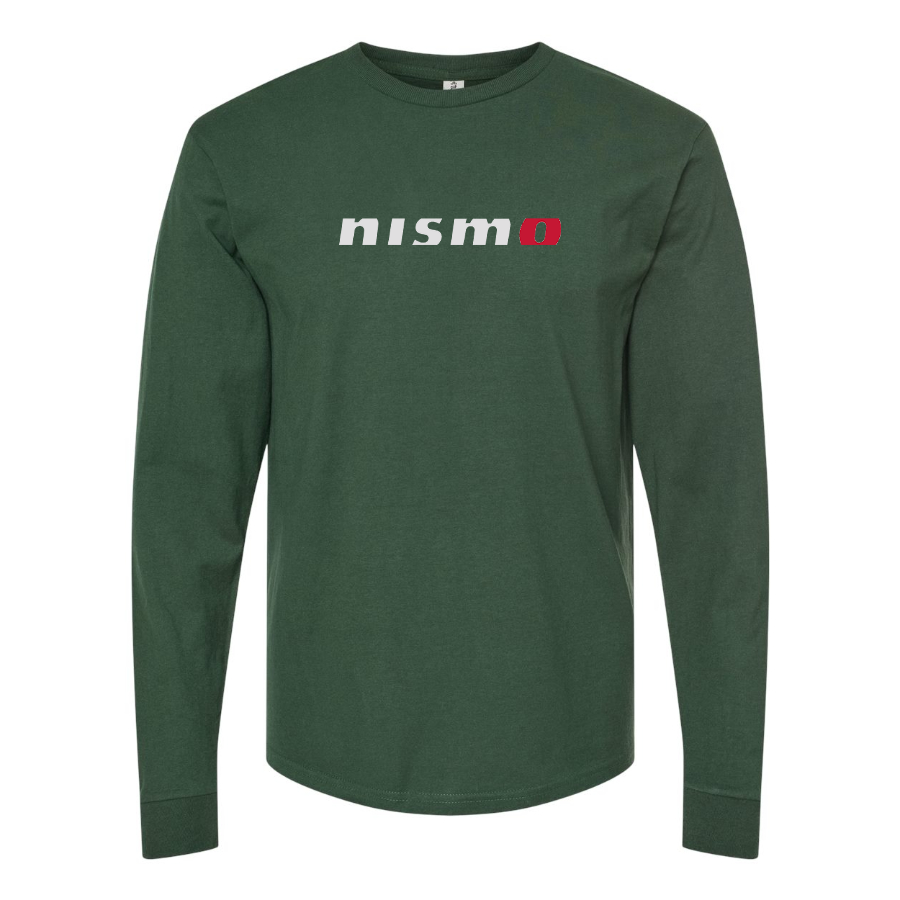 Men's Nismo Logo Cotton Long Sleeve T-Shirt