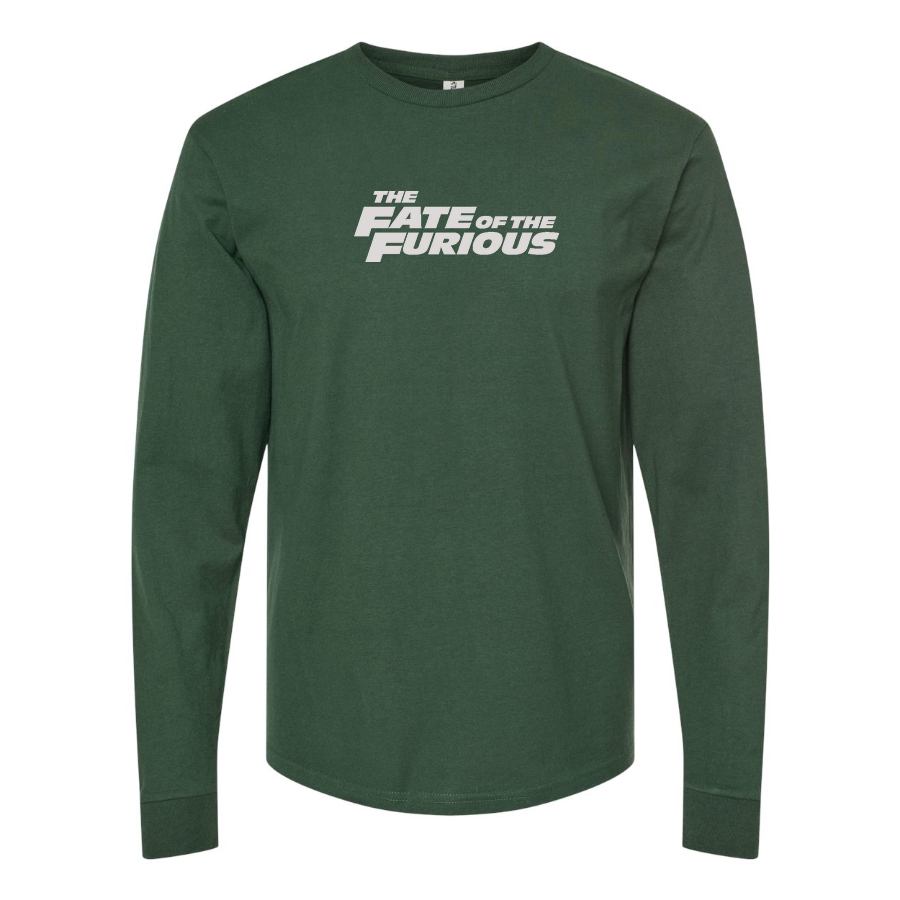 Men's The Fate Of the Furious  Logo Cotton Long Sleeve T-Shirt