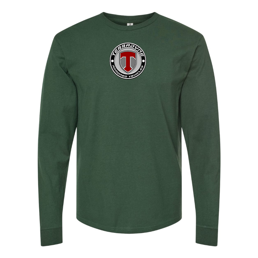 Men's Terradyne Logo Cotton Long Sleeve T-Shirt