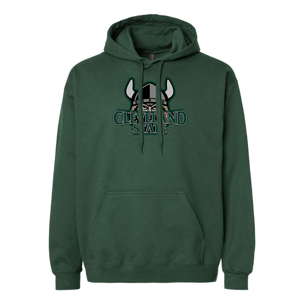 Men's  Cleveland State Vikings Softstyle Midweight Hooded Sweatshirt